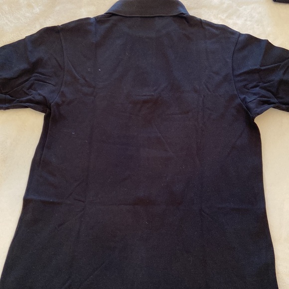 Lacoste 2 button short sleeve polo in mens Lacoste size 4 in black - Picture 4 of 4